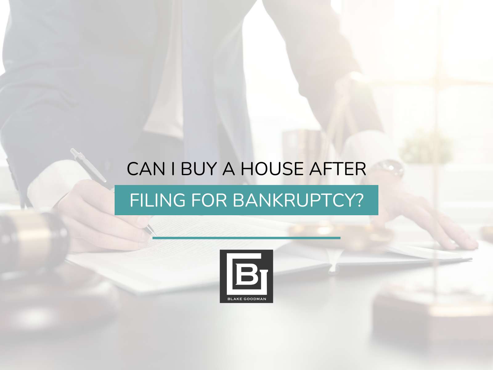 Can I Buy a House After Filing For Bankruptcy?