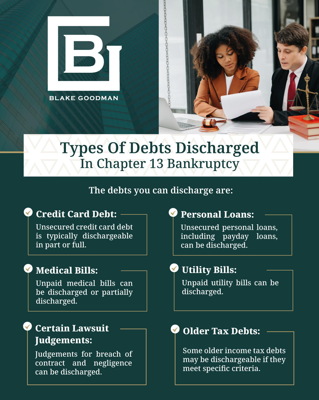 An infographic to Understand Hardship Discharge In Chapter 13 Bankruptcy